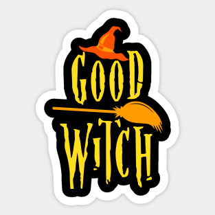 Good Witch - Funny Halloween Ladies Sticker